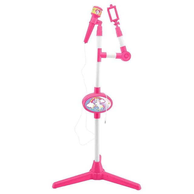 Lexibook iParty S150UNI microfono giocattolo unicorno supporto