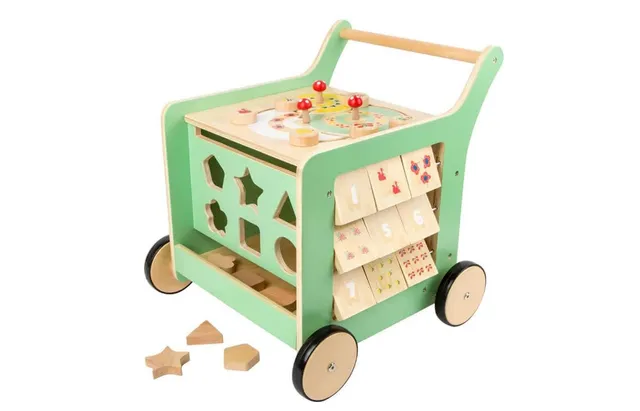 smallfoot Move it! carrello primi passi legno con freno