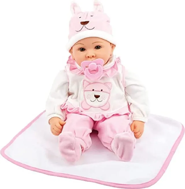 smallfoot Emilia 2735 bambola 40 cm con biberon