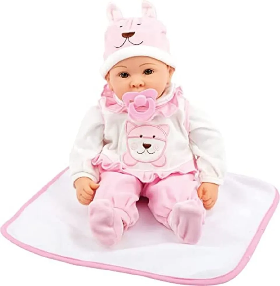 smallfoot Emilia 2735 bambola 40 cm con biberon