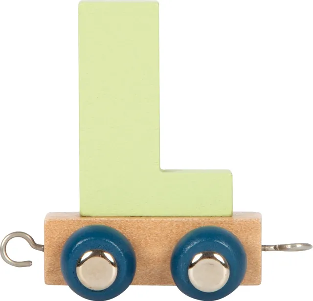 smallfoot Polare L 12582 trenino lettera legno da decorare