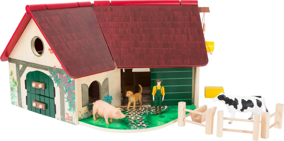Smallfoot WoodFriends 11005 fattoria in legno con animali