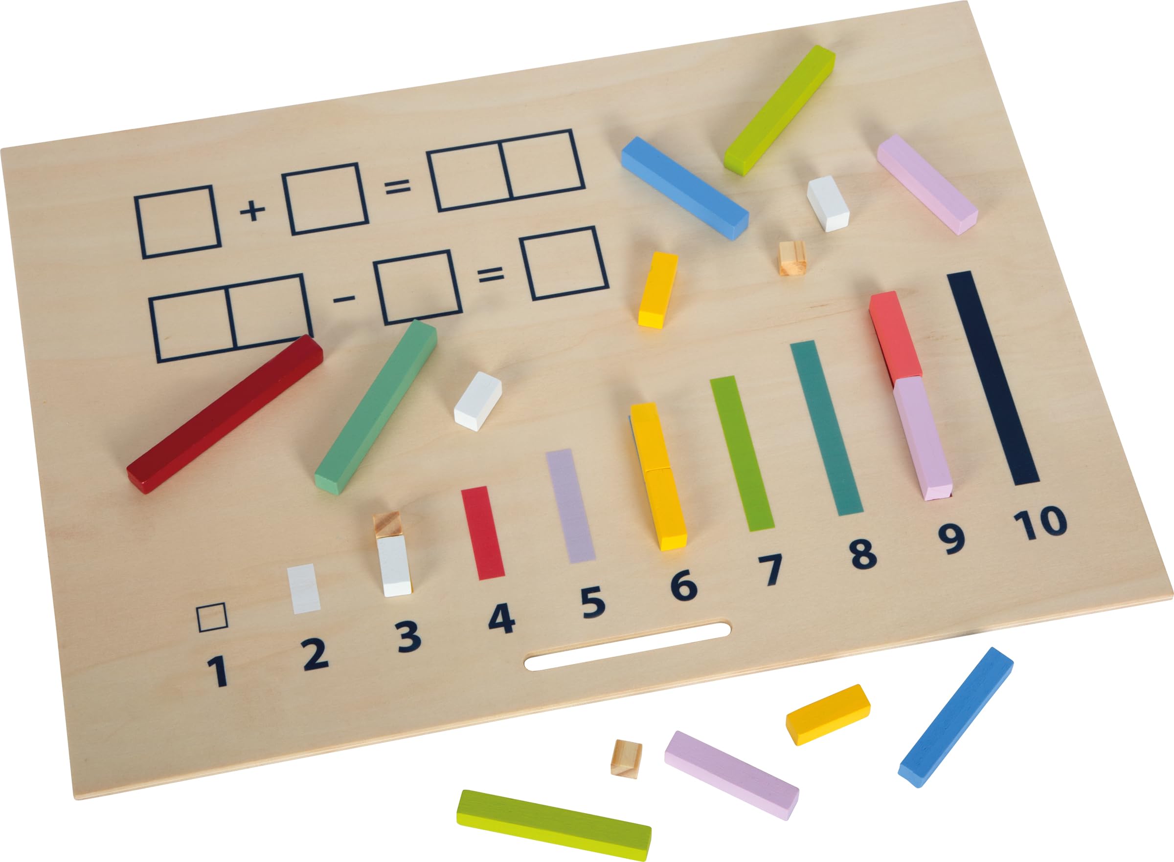 smallfoot Educate 12559 scatola regoli grandi in legno