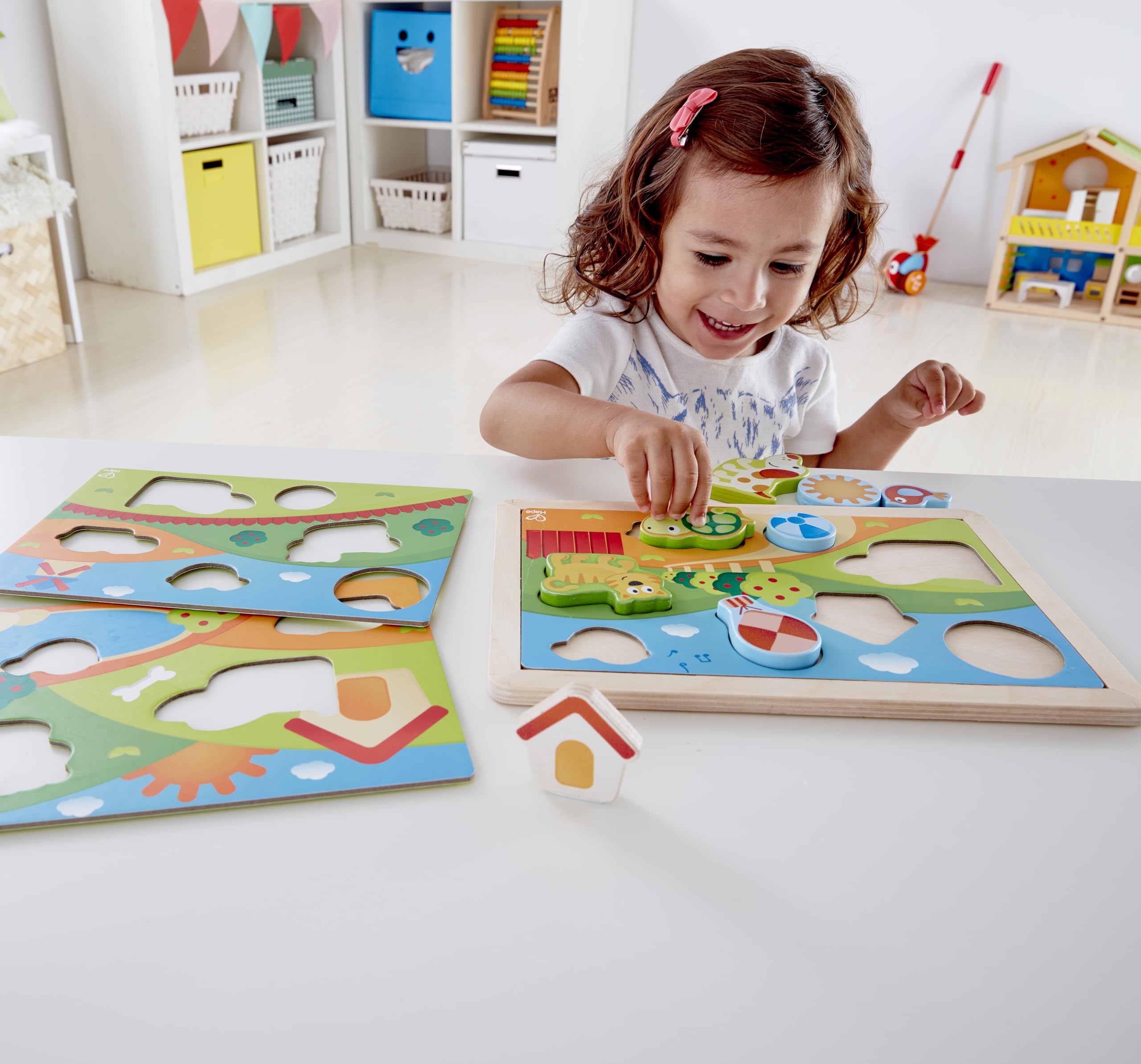 Hape Pepe & Friends E1601 puzzle legno Sonnental 12 mesi