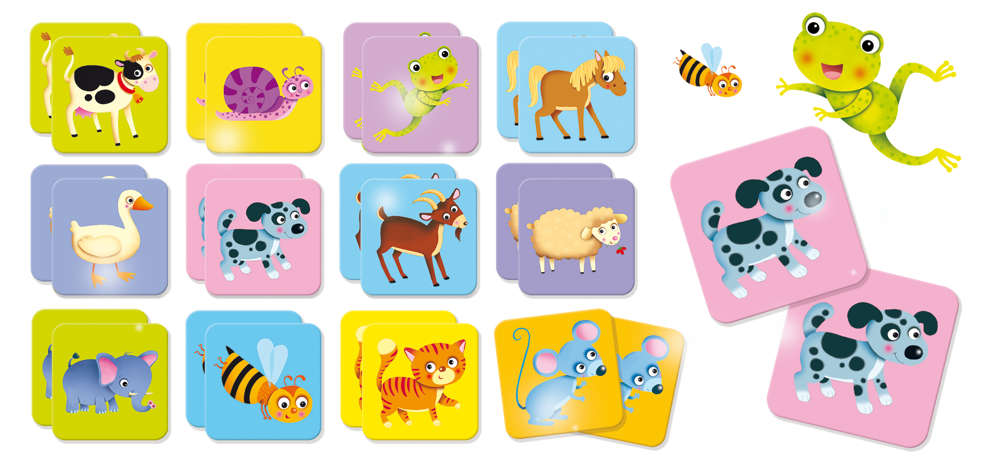 Lisciani Carotina Baby Memo Animali gioco memory