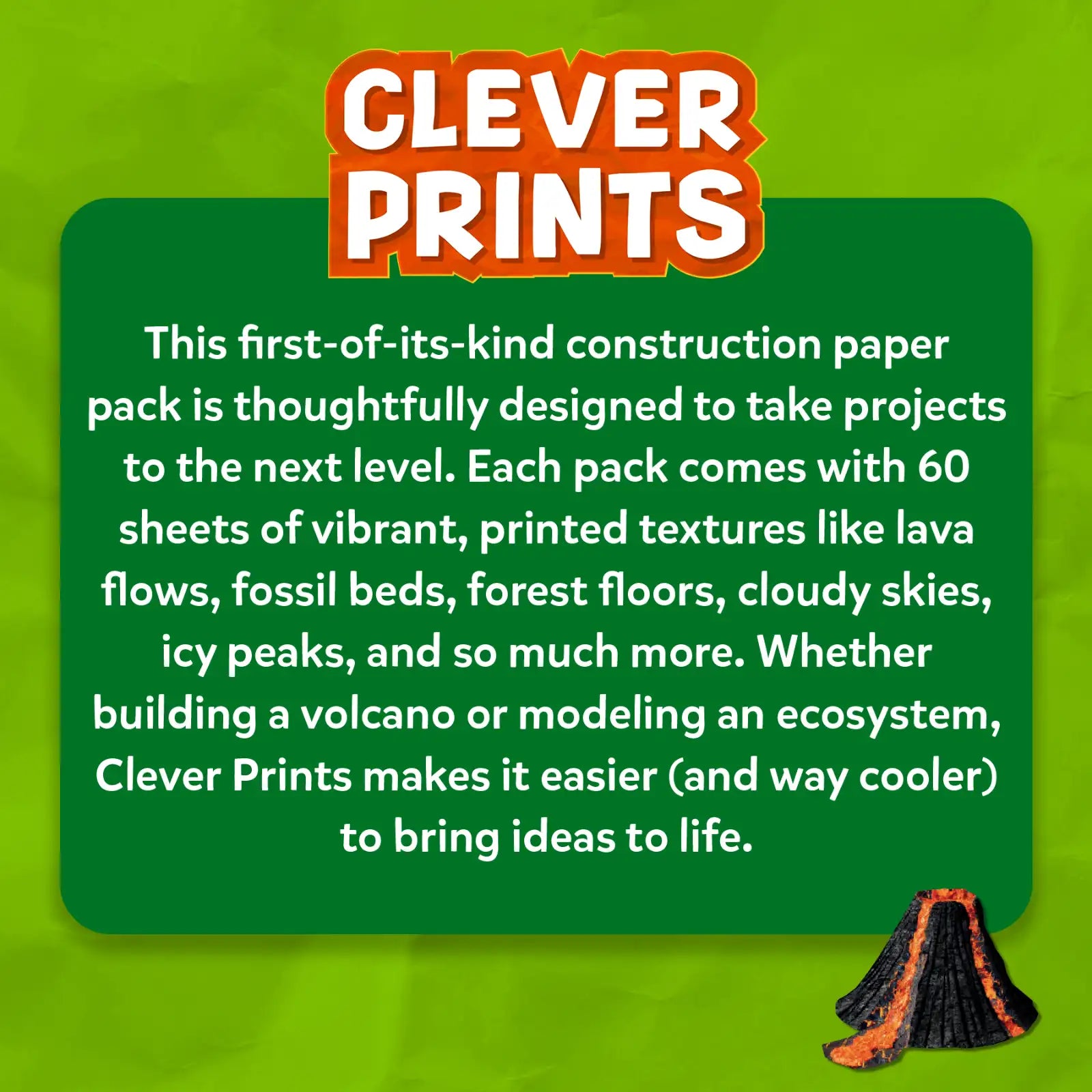 Skillmatics Clever Prints All Things Science carta costruzione 60 fogli