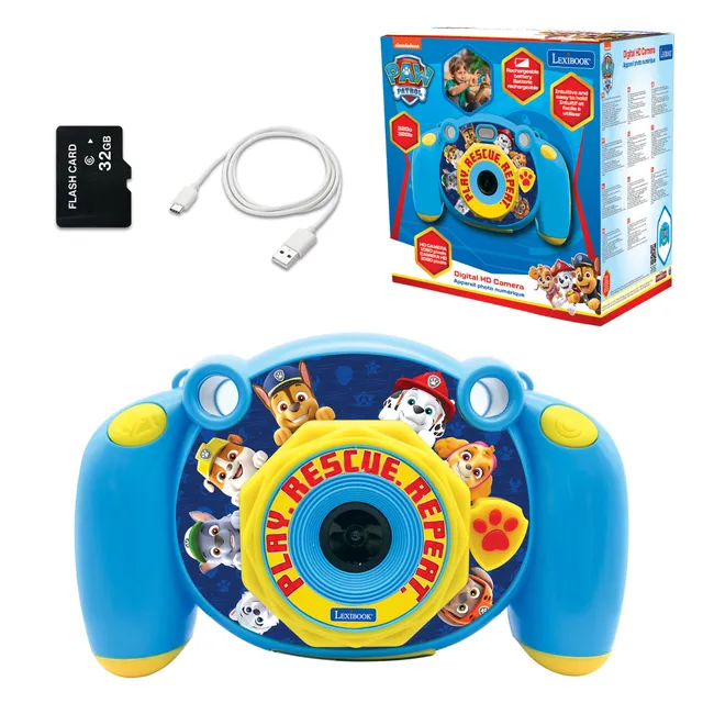 Lexibook Paw Patrol DJ080PA Fotocamera Bambini 4 in 1 Blu