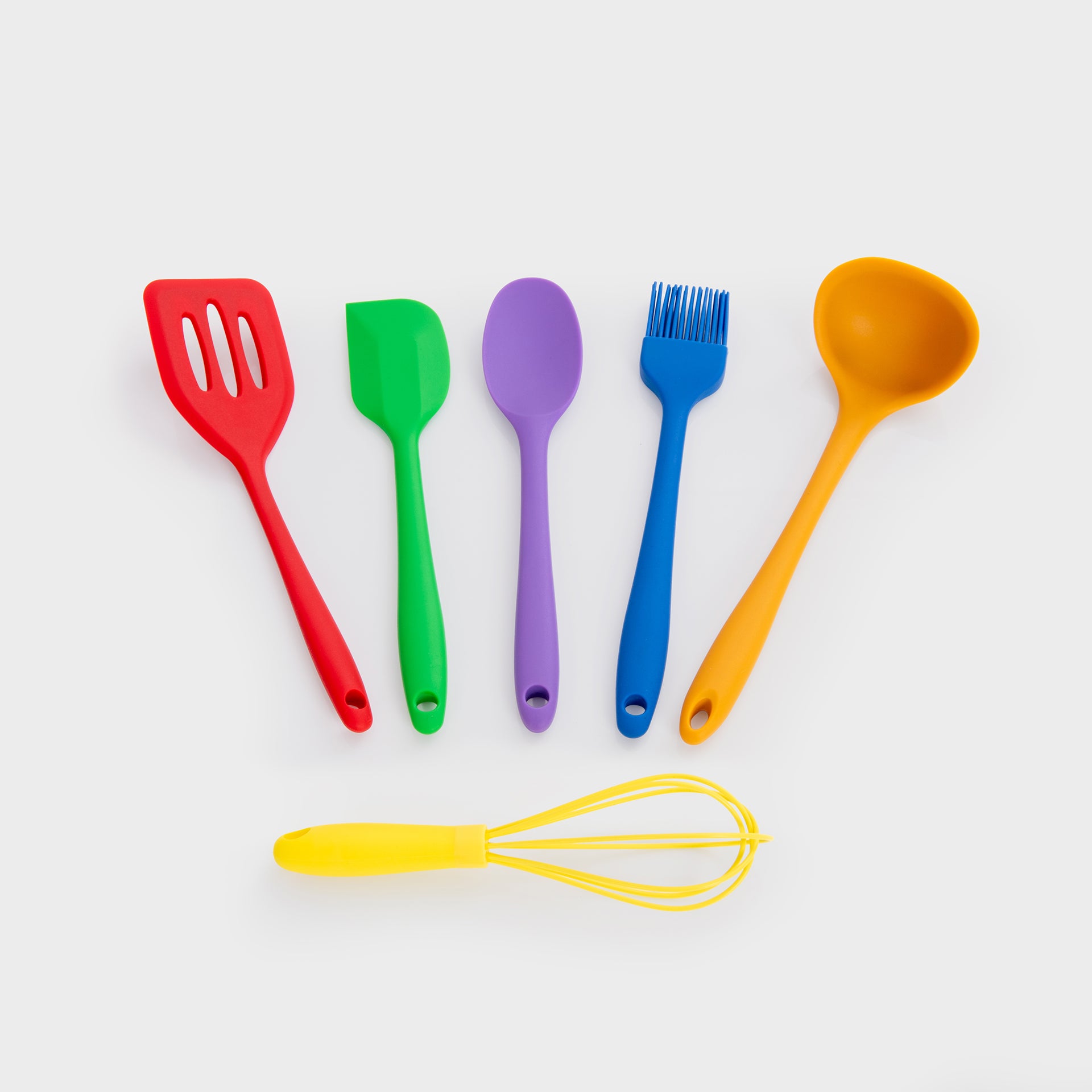 Tickit Rainbow Utensili silicone bambini 6 pz cucina
