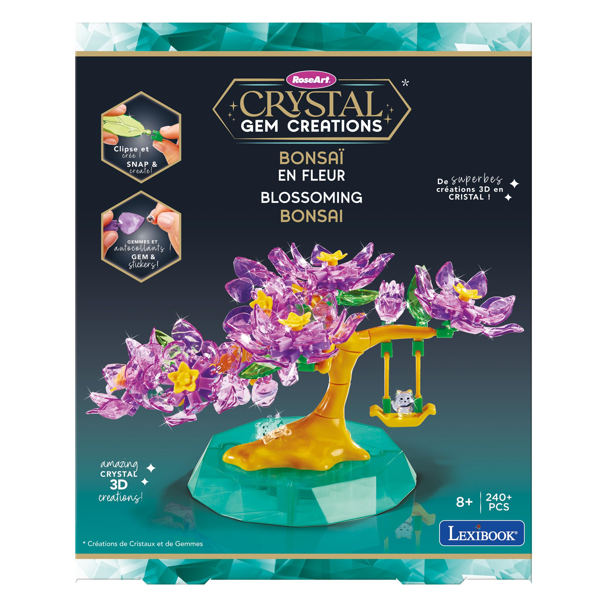 Lexibook Cristallo CRSS58 kit bonsai fiorito con gemme