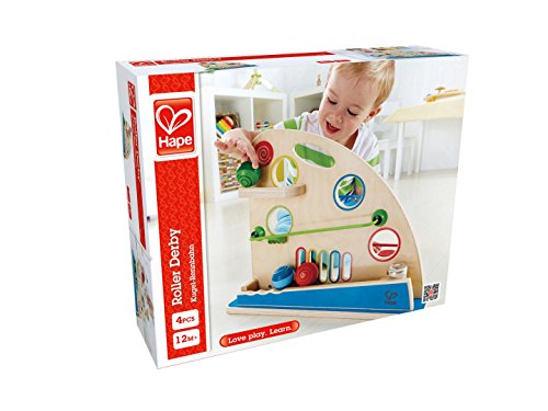 Hape E0430 Biglie in Discesa pista biglie multicolore dai 2 anni