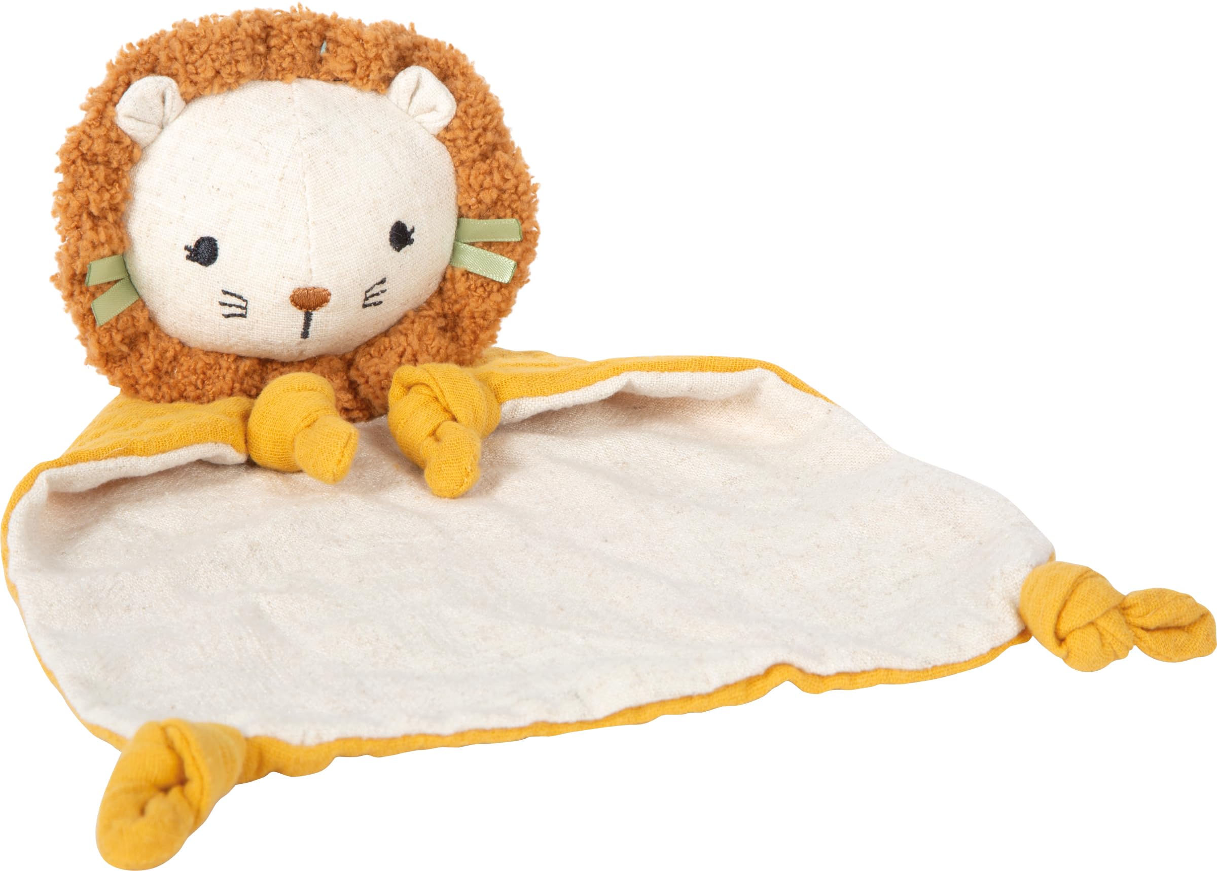 smallfoot Little Lion doudou bebè leone mussola 28 cm