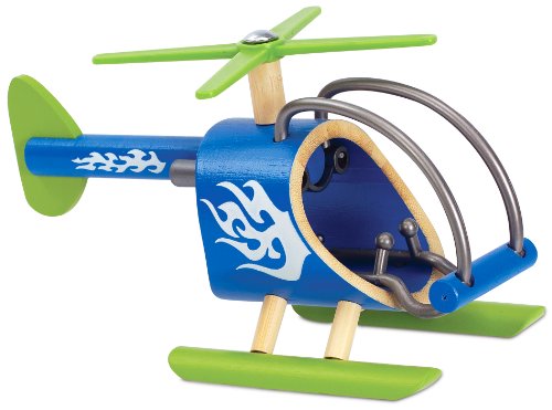 Hape E5518 E-Copter elicottero giocattolo in bambù