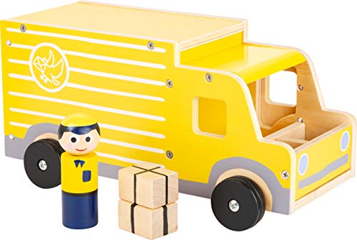 smallfoot 11458 furgone posta in legno con postino