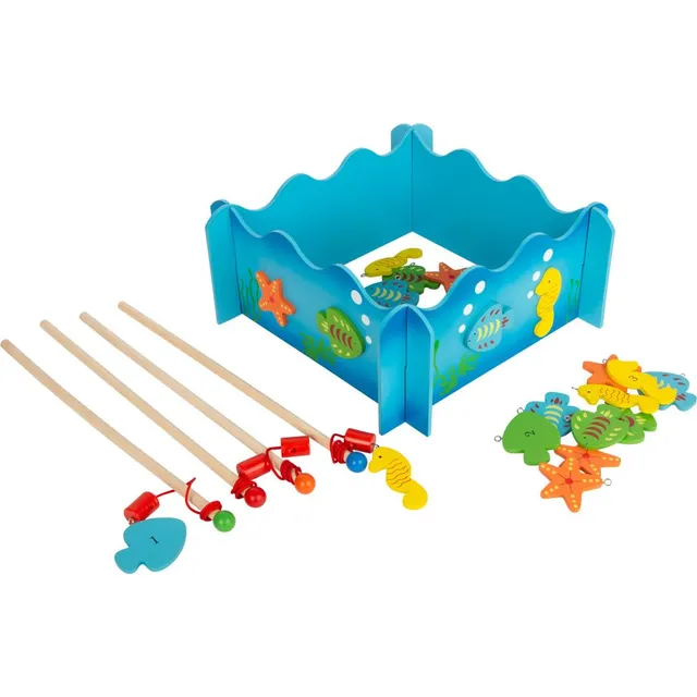 Small Foot Mondi di Mare Gioco Pesca Magnetico 24 Pezzi