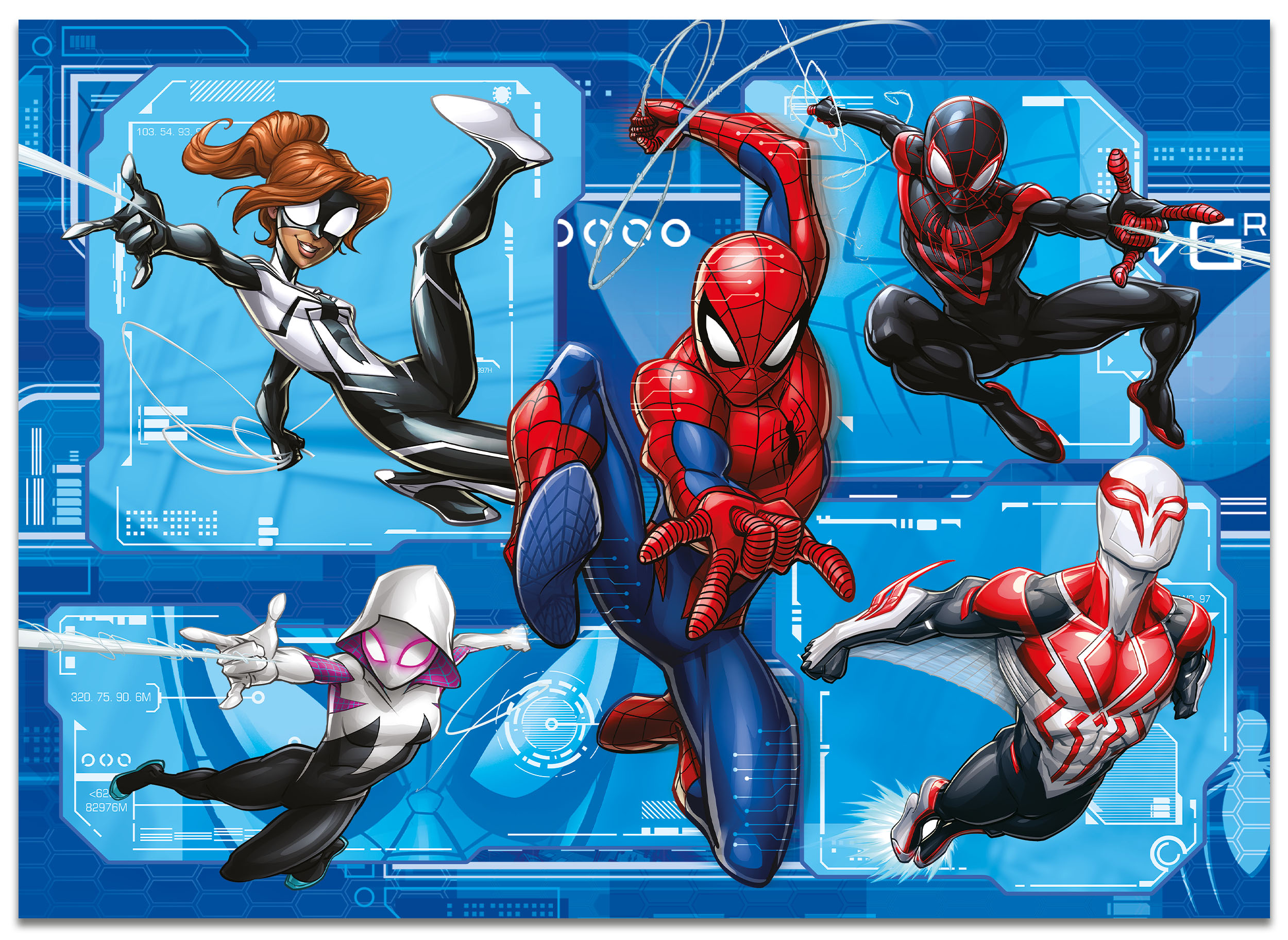 Lisciani Marvel Maxi Floor 4x48 puzzle Spider-Man double-face