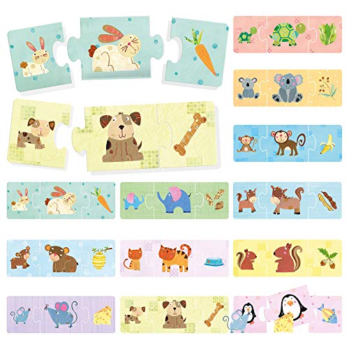 Headu Cuccioli e Pappa puzzle associazione logica 2-4 anni