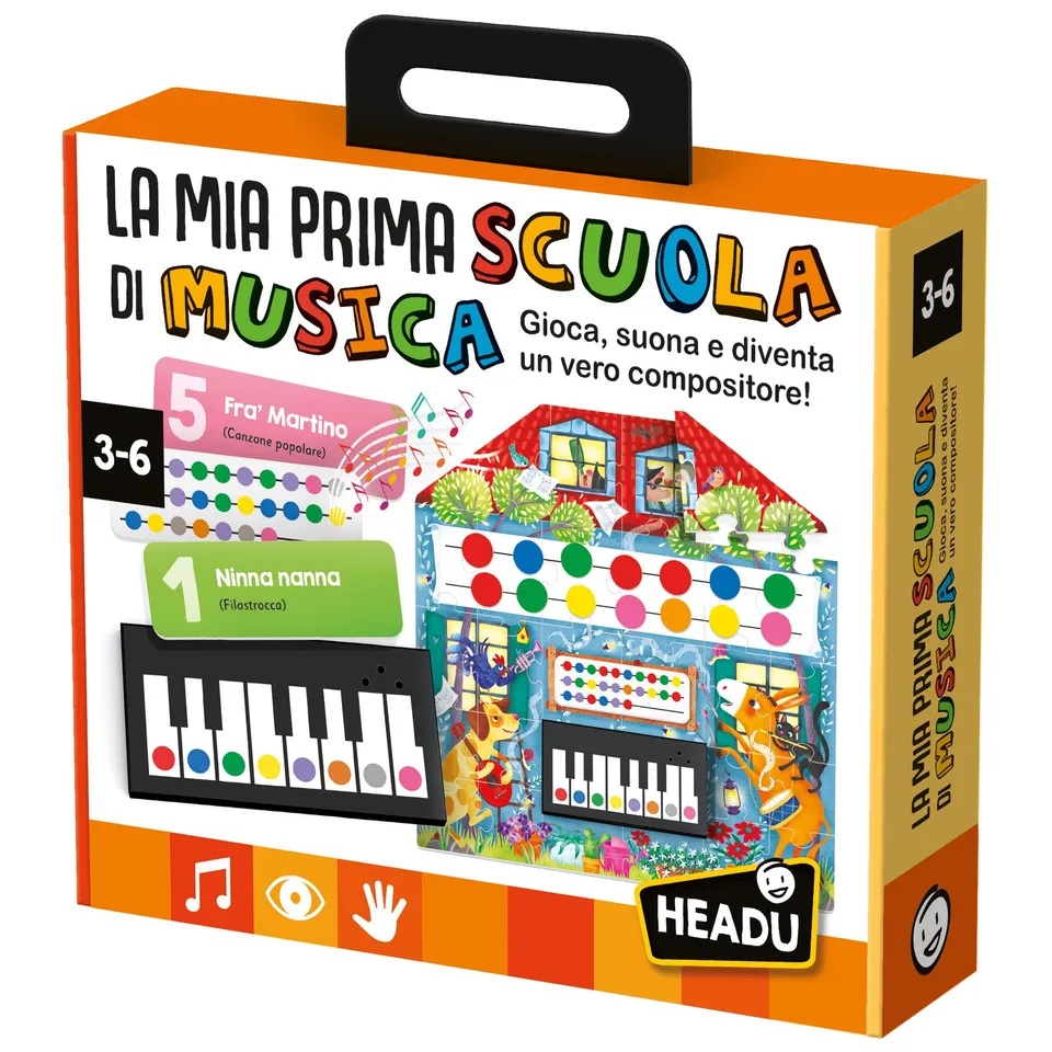 Headu La Mia Prima Scuola di Musica IT57243 gioco 3-6 anni