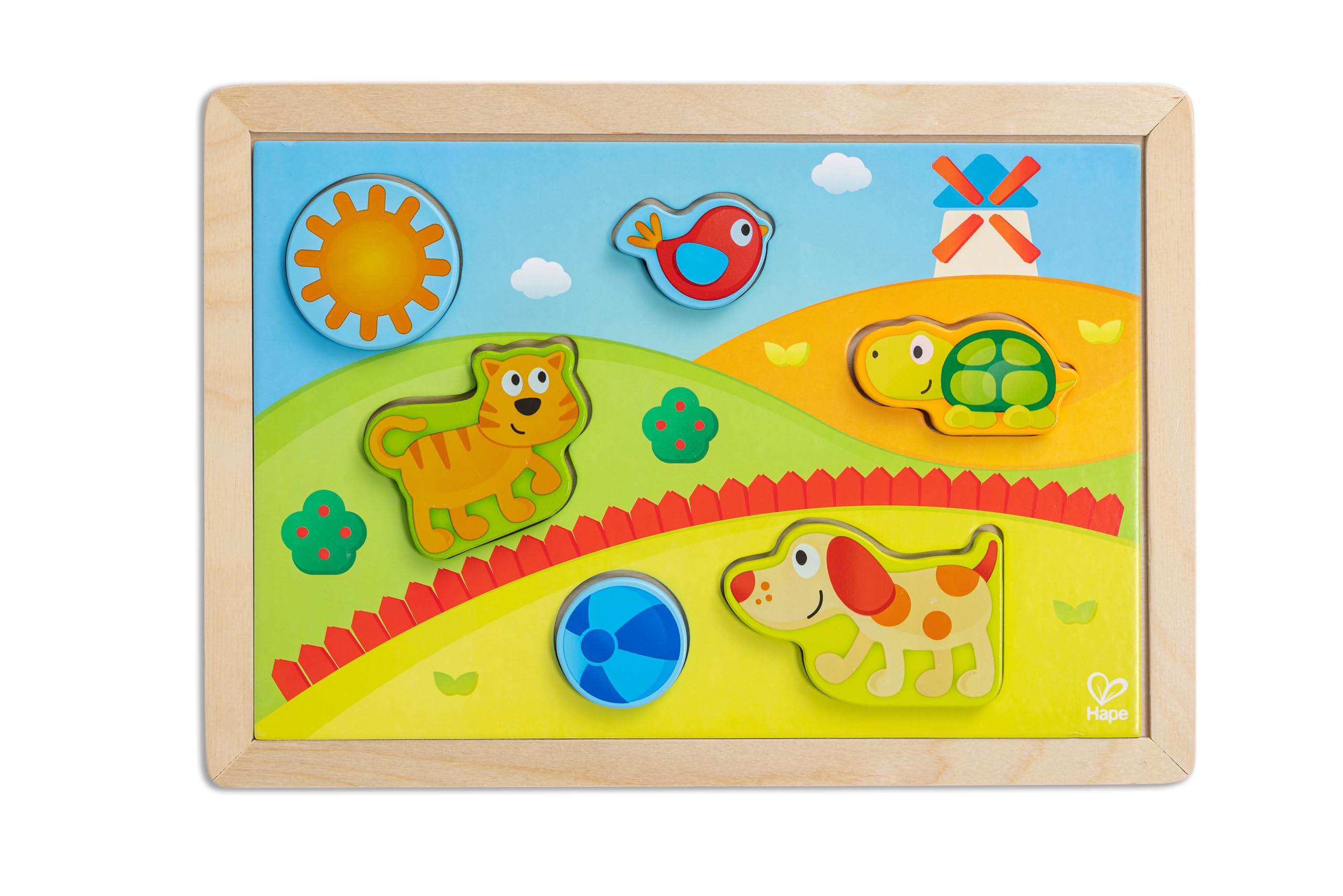 Hape Pepe & Friends E1601 puzzle legno Sonnental 12 mesi
