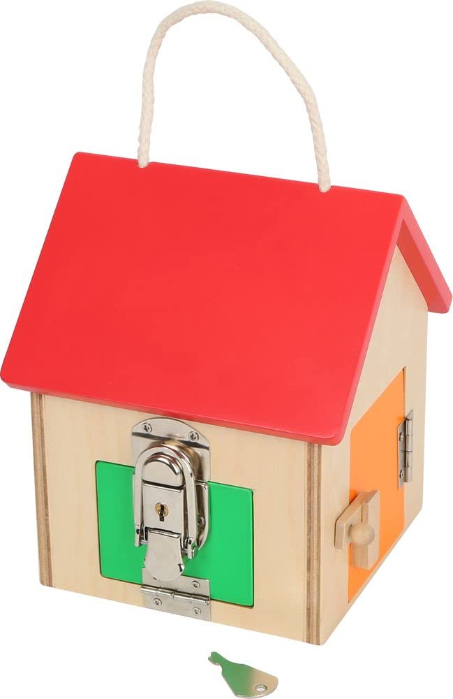 smallfoot 12090 castello compatto chiusure in legno