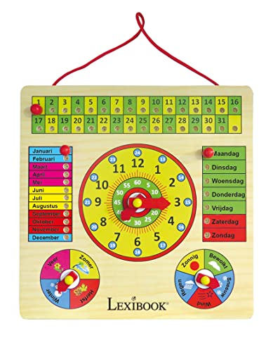 Lexibook Bio Toys EDU365NL calendario in legno bambini