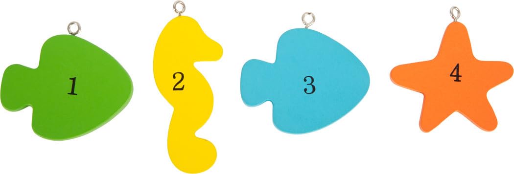 Small Foot Mondi di Mare Gioco Pesca Magnetico 24 Pezzi