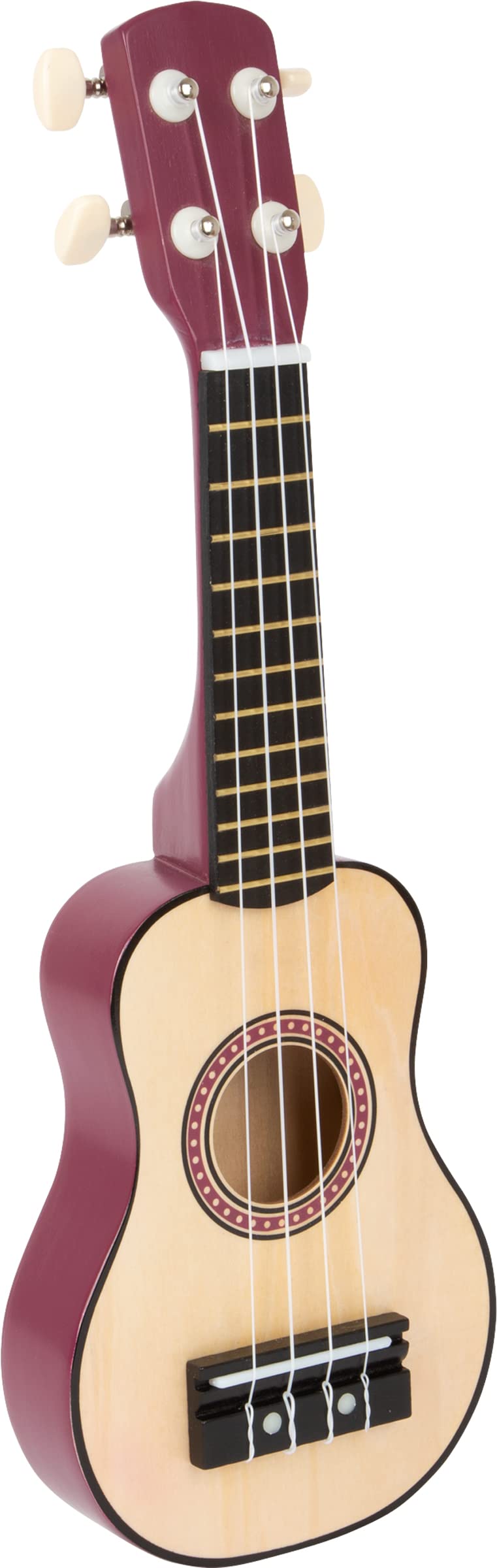 smallfoot 11750 ukulele legno corde nylon bambini