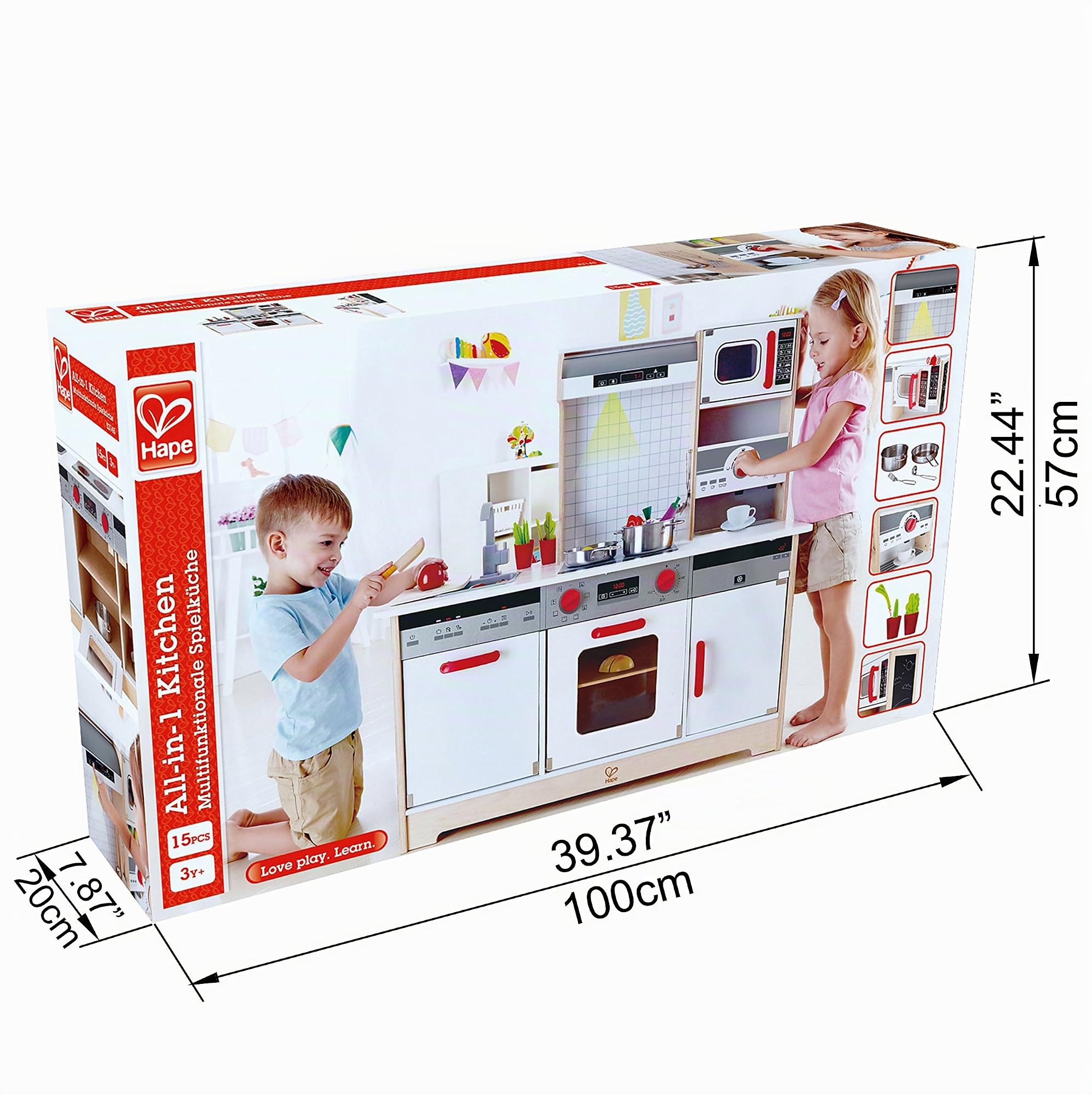 Hape E3145 All-in-1 cucina giocattolo legno