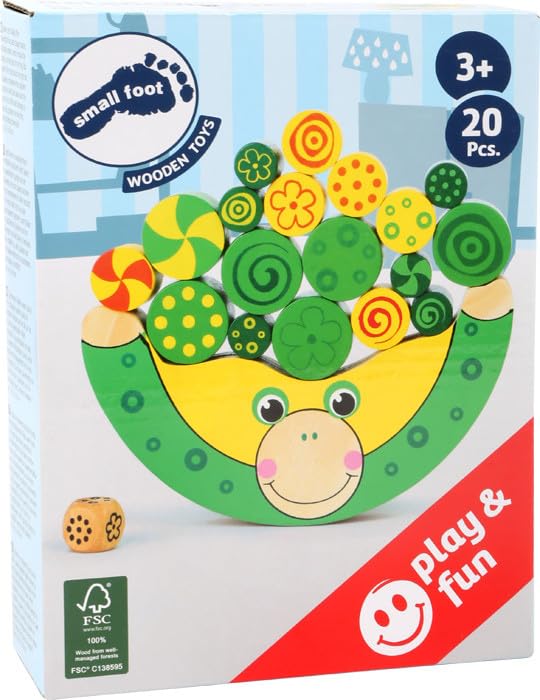 Small Foot Ranocchia Equilibrista Gioco Equilibrio Legno