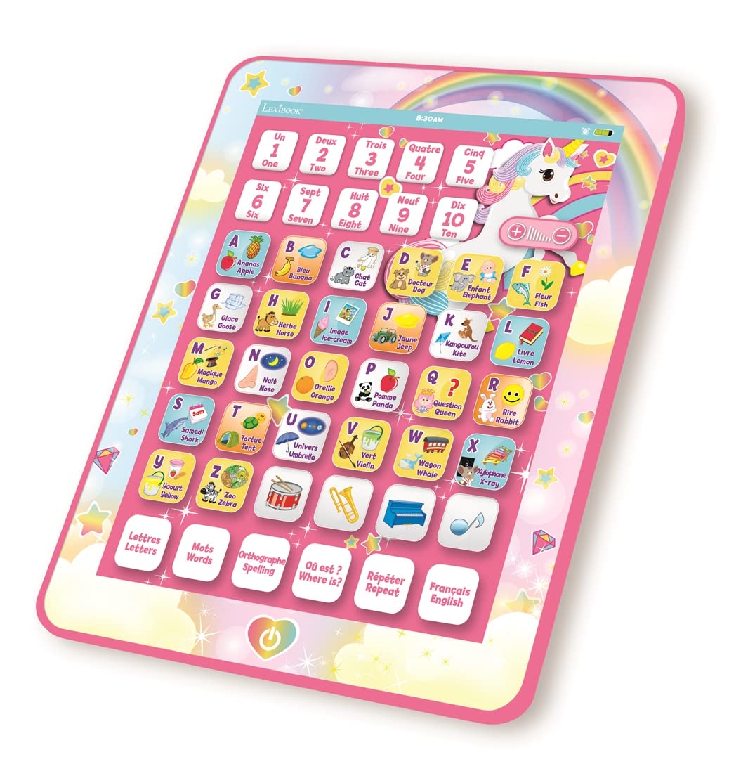 Lexibook Unicorno JCPAD002UNI Tablet Educativo Bilingue Touch