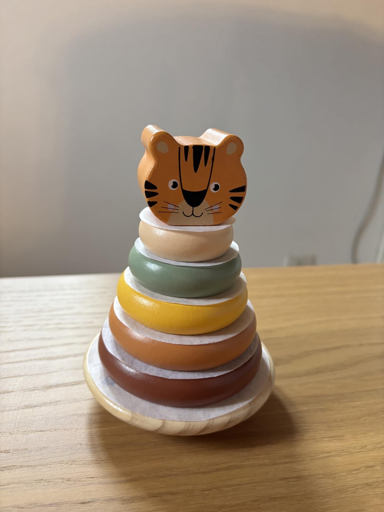 smallfoot Torre Dino 12687 torre impilabile legno 12 mesi