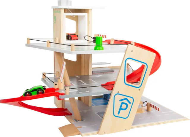 smallfoot 11676 autosilo premium legno 3 piani 2 auto