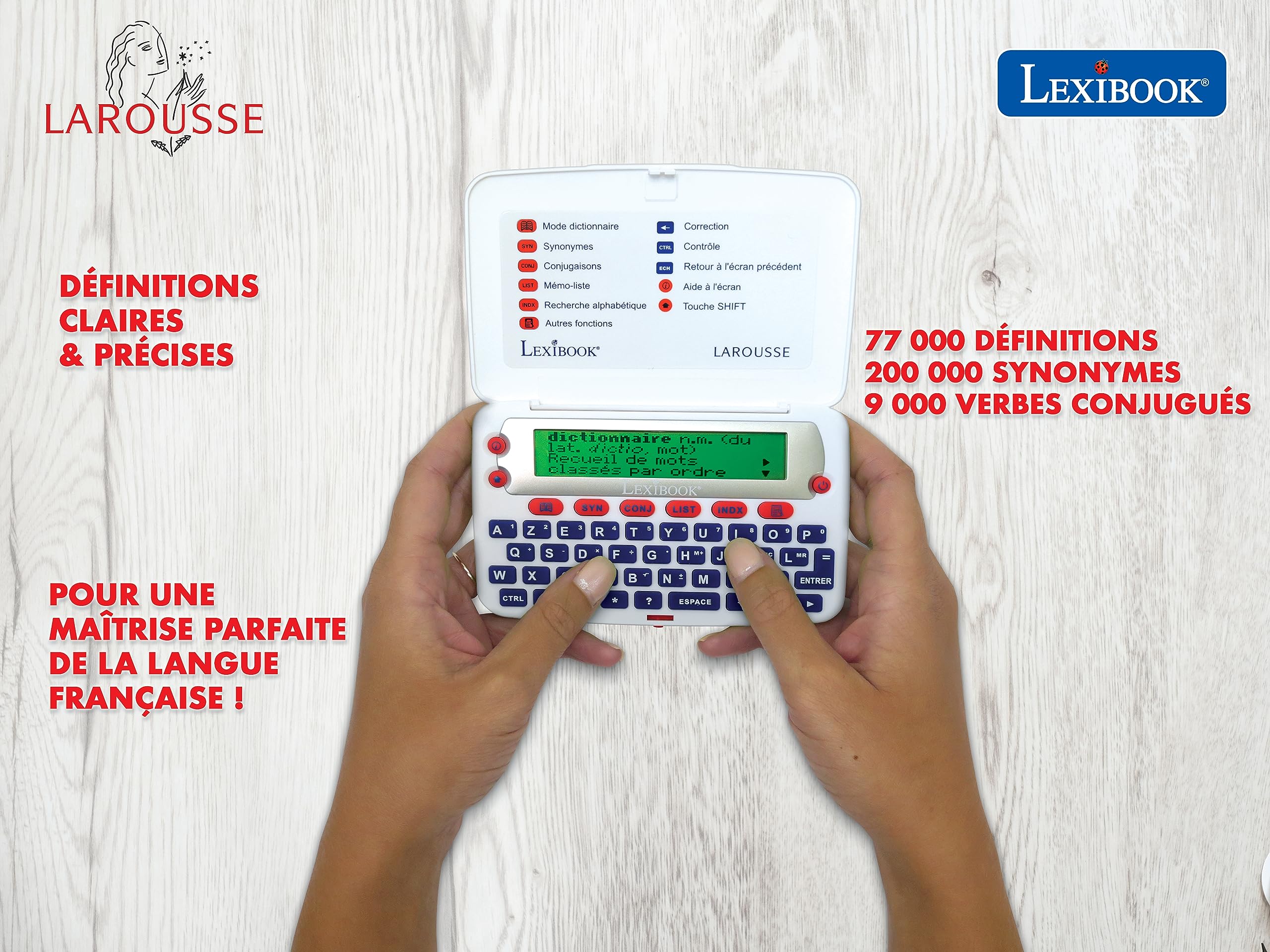 Lexibook D850FR dizionario francese Larousse batteria