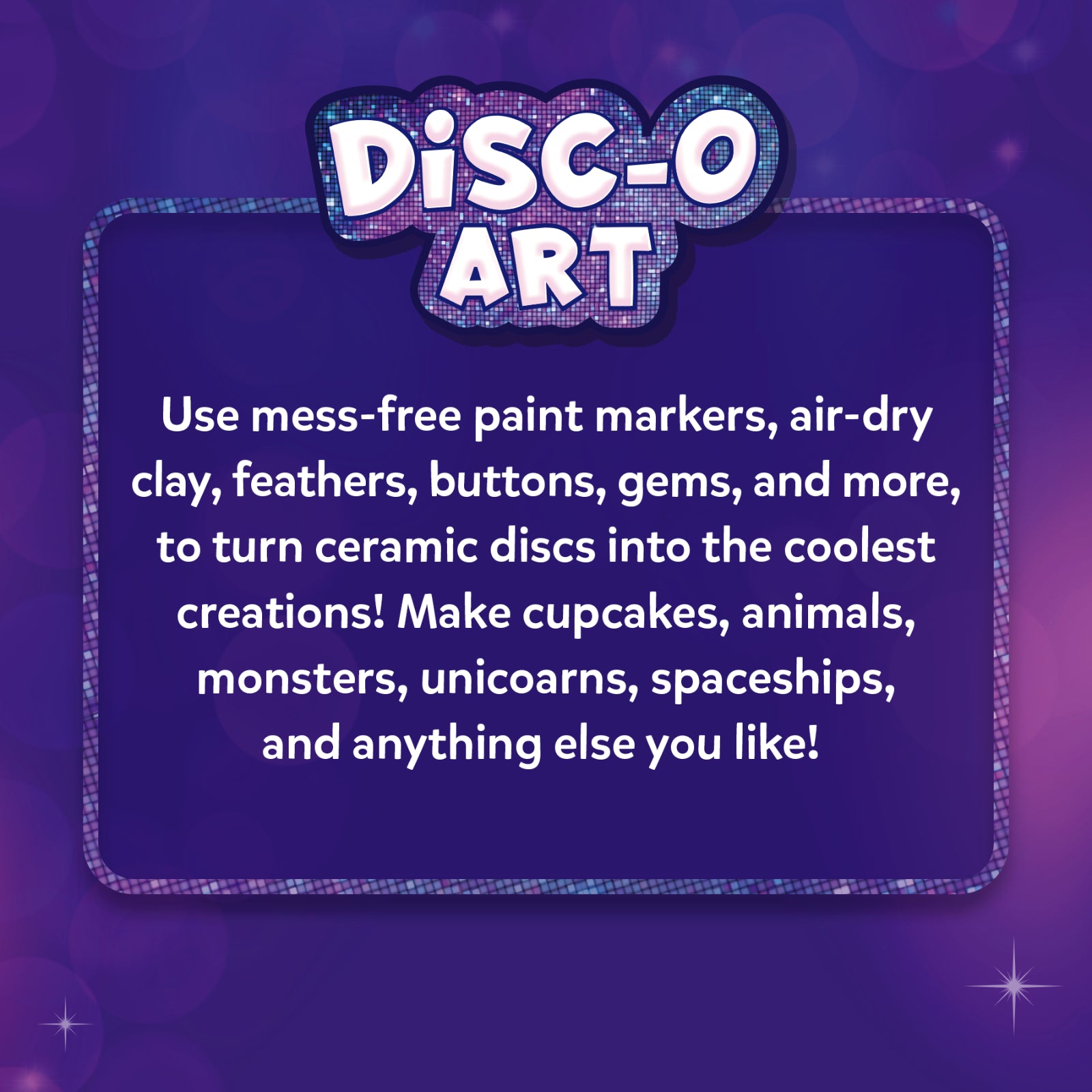 Skillmatics Disc-O Art kit creativo dischi ceramica 4-12 anni
