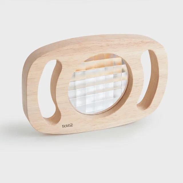 Tickit Easy Hold Kaleidoscope pannello legno sensoriale
