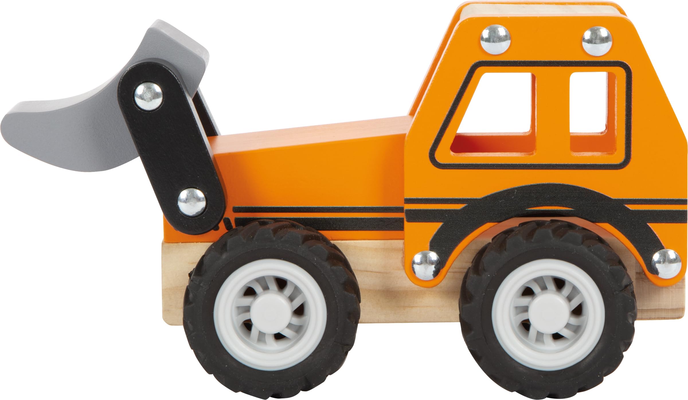 smallfoot Escavatore 12447 ruspa legno con pala mobile