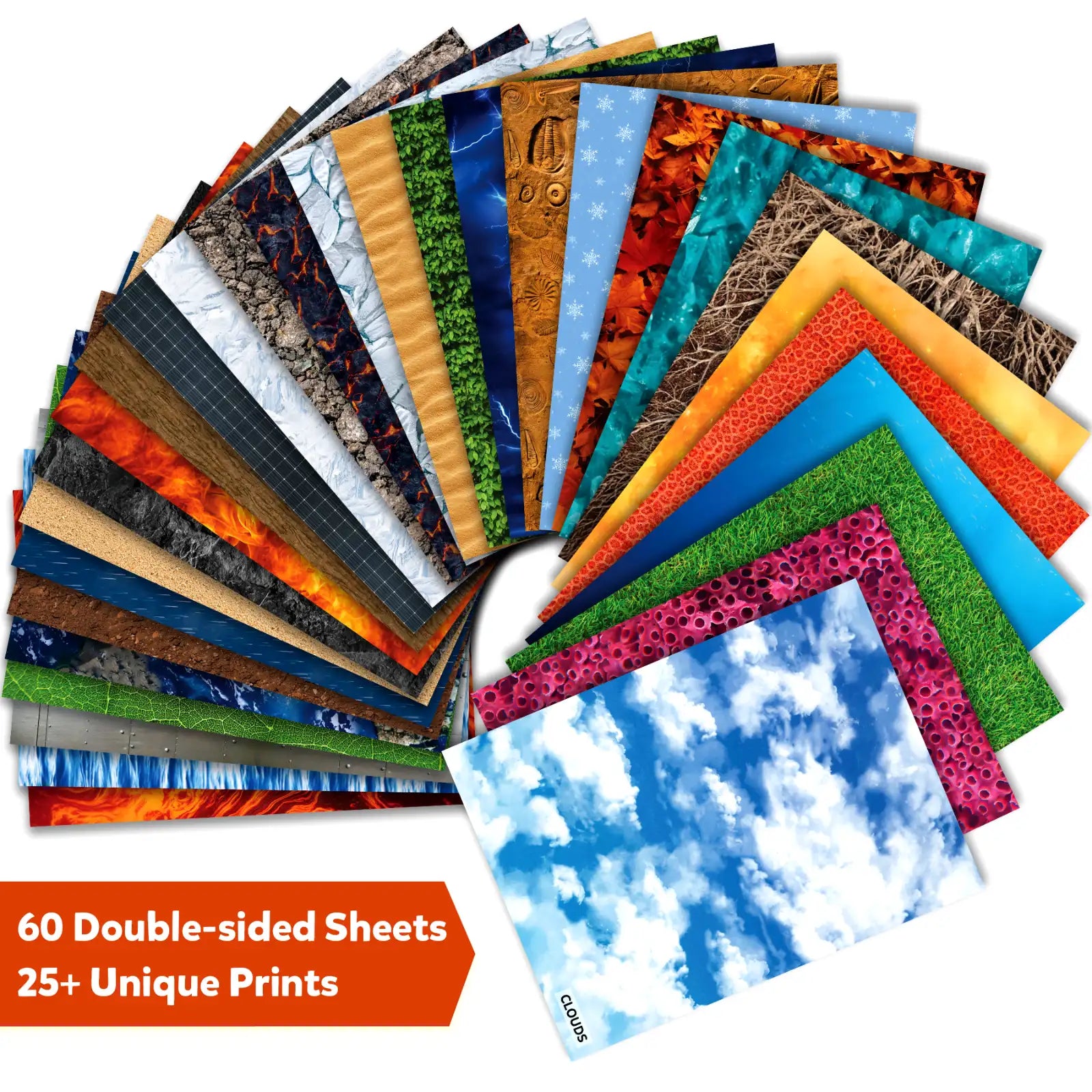 Skillmatics Clever Prints All Things Science carta costruzione 60 fogli