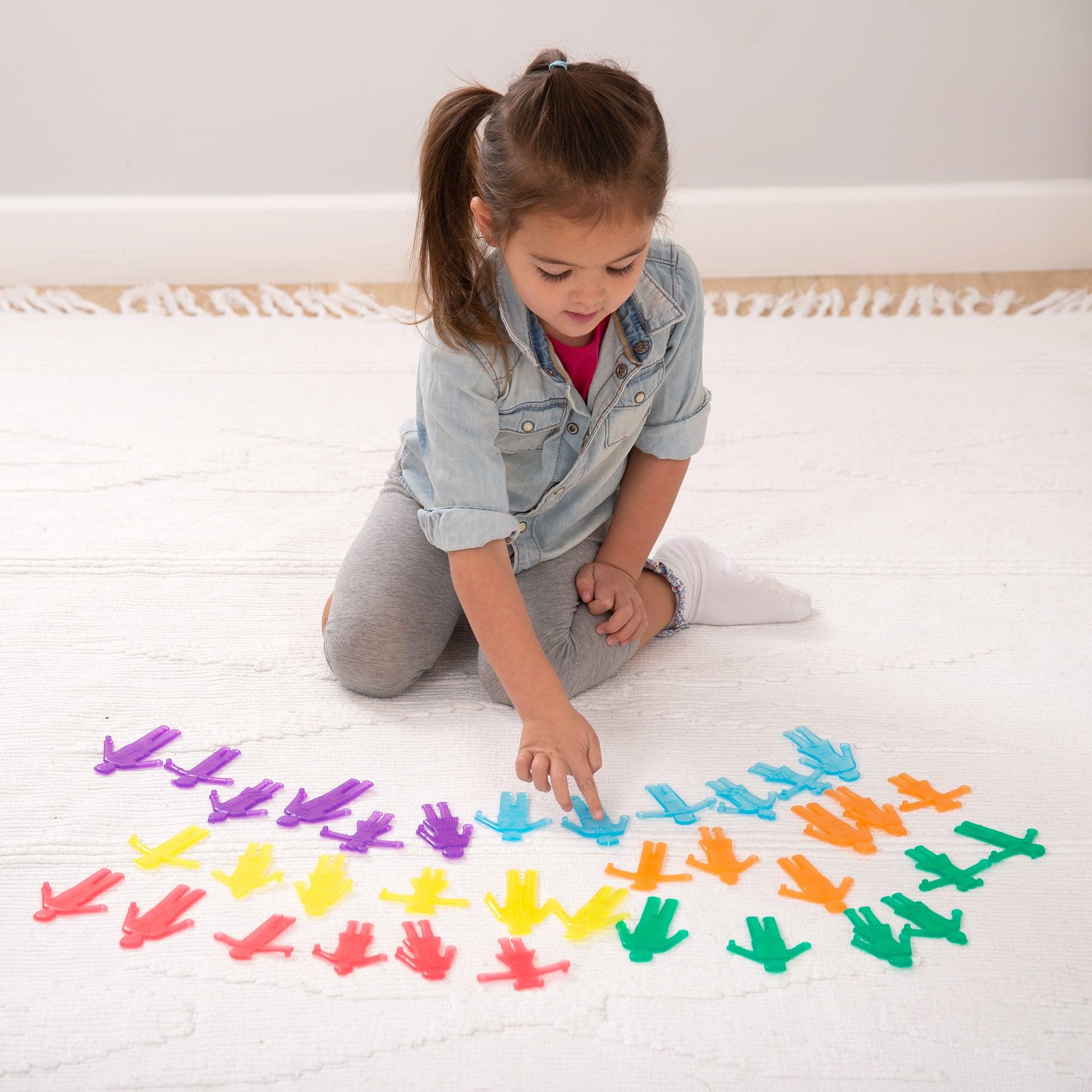 Tickit SiliShapes Linking Family personaggi silicone 36 pezzi