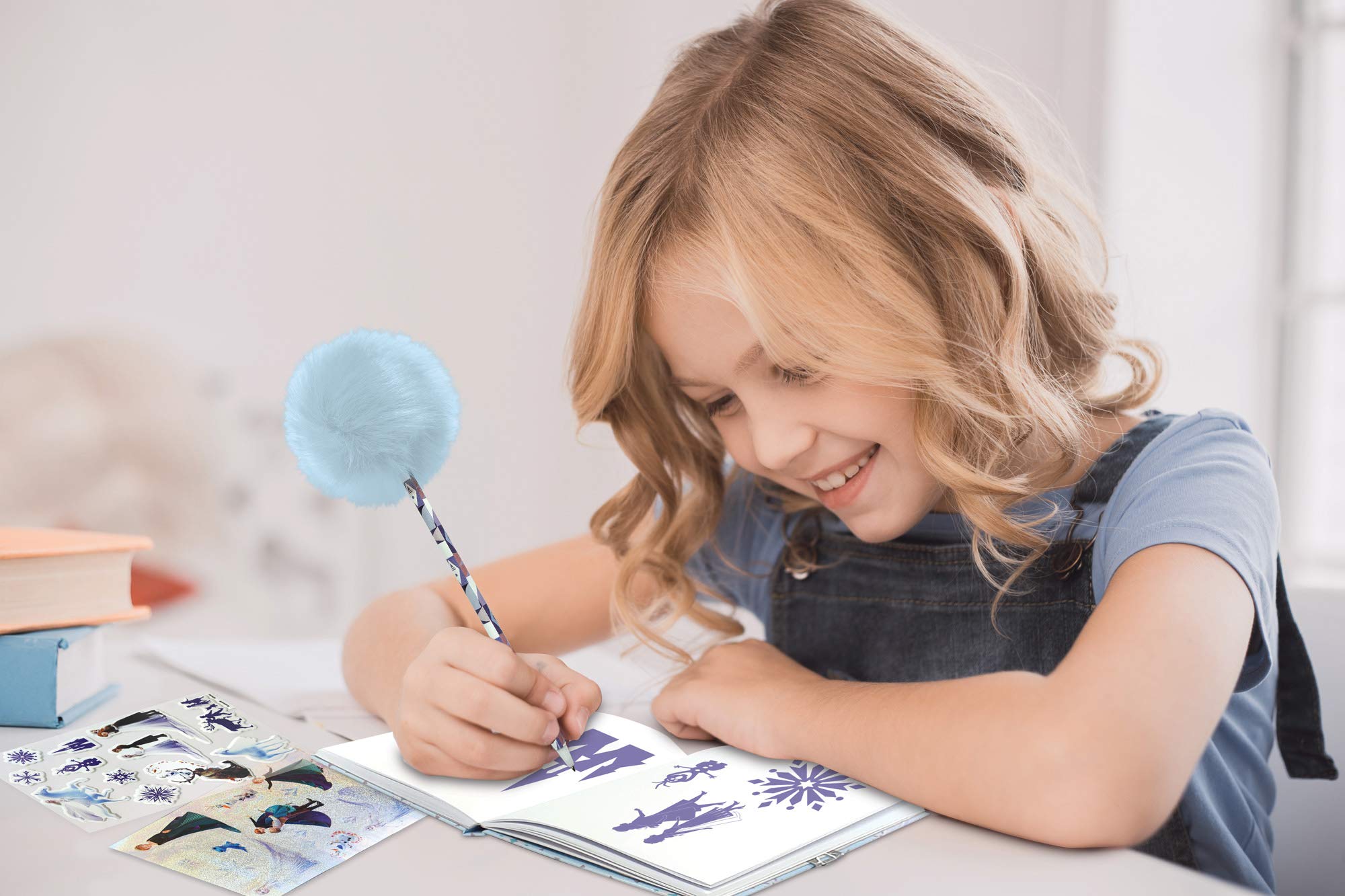 Lexibook Frozen SD30FZ diario segreto luminoso blu