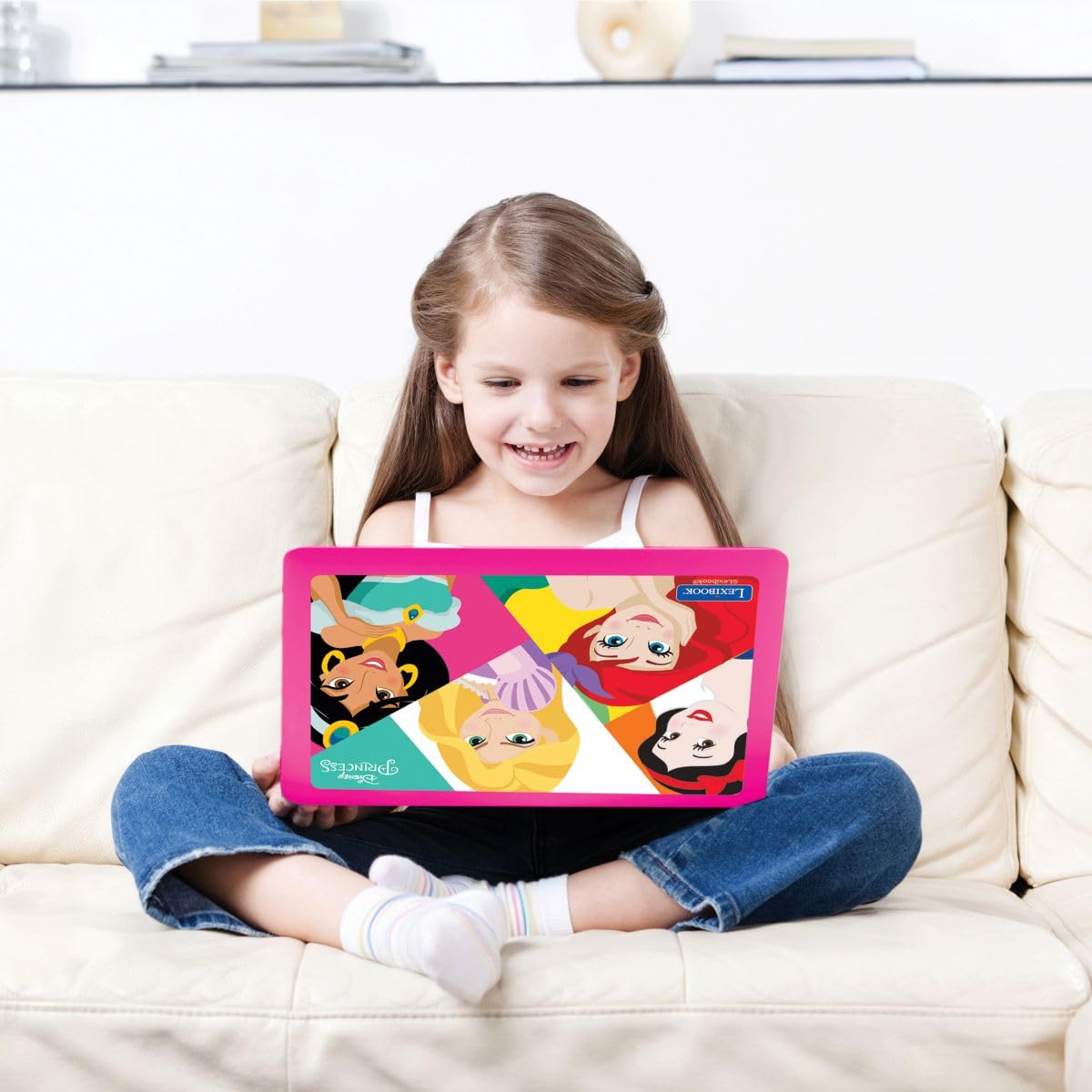 Lexibook Disney Princess laptop educativo inglese-italiano 164 attività