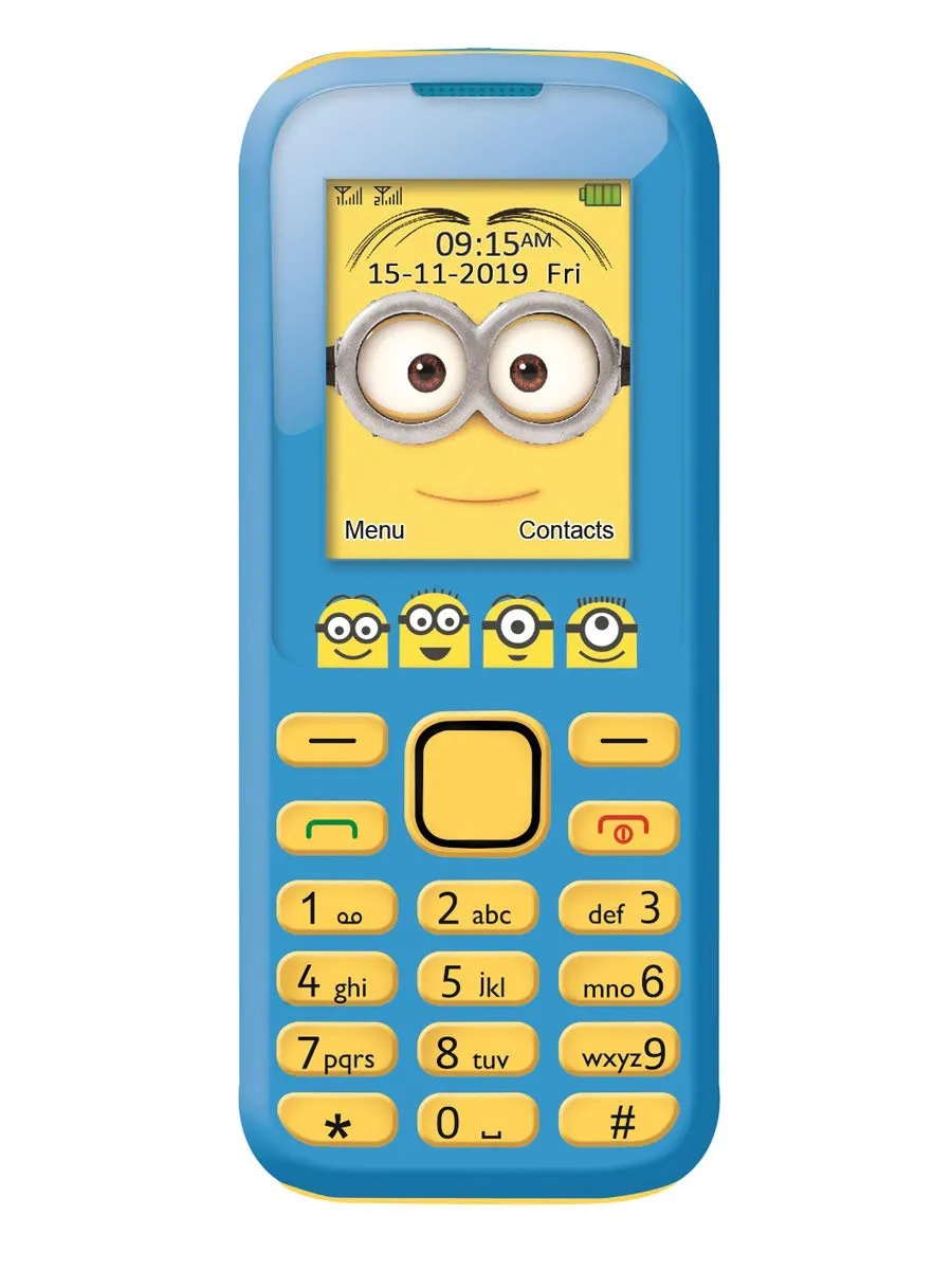 Lexibook Minions GSM20DES Cellulare Giallo Blu Doppia SIM