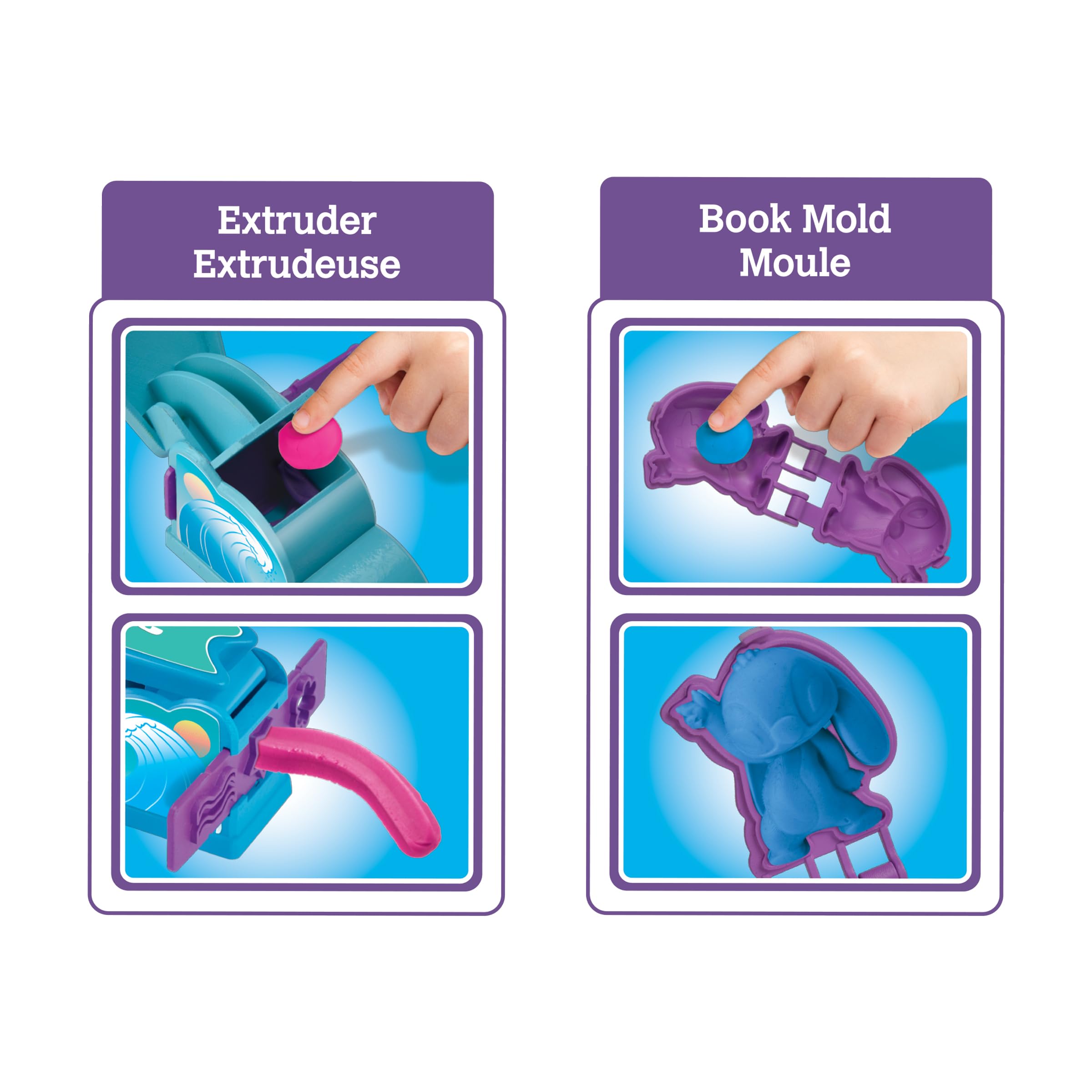 Lexibook Stitch CRDOUGH50D pasta modellabile bambini