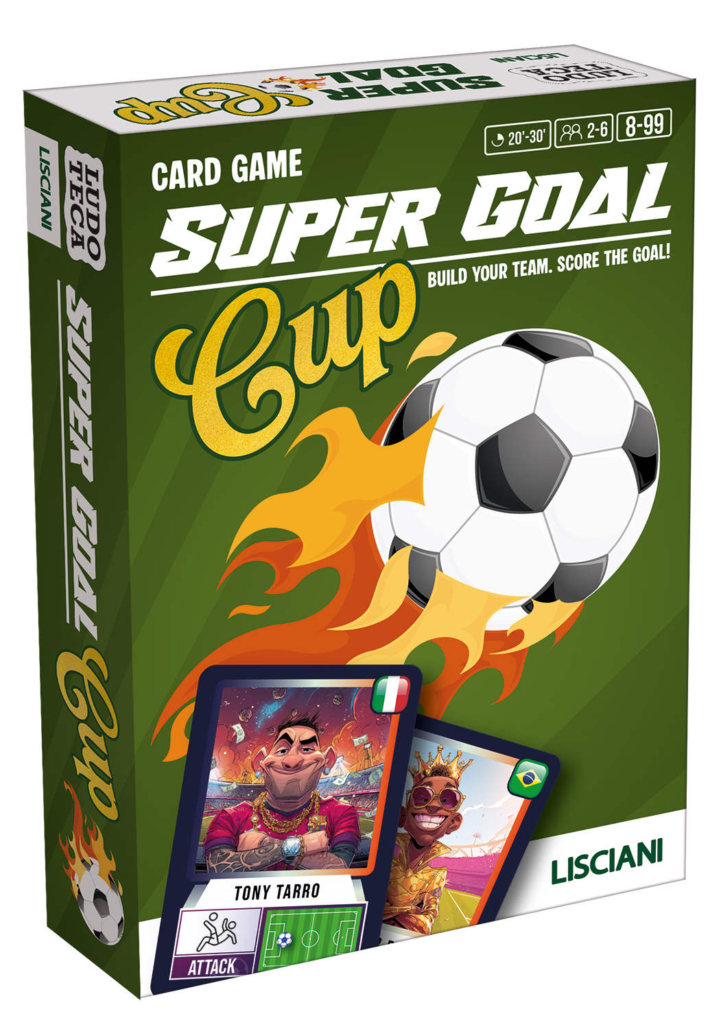 Ludoteca Super Goal Cup gioco di carte calcio