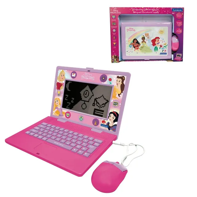 Lexibook Principesse JC599DPi1 laptop educativo rosa bilingue