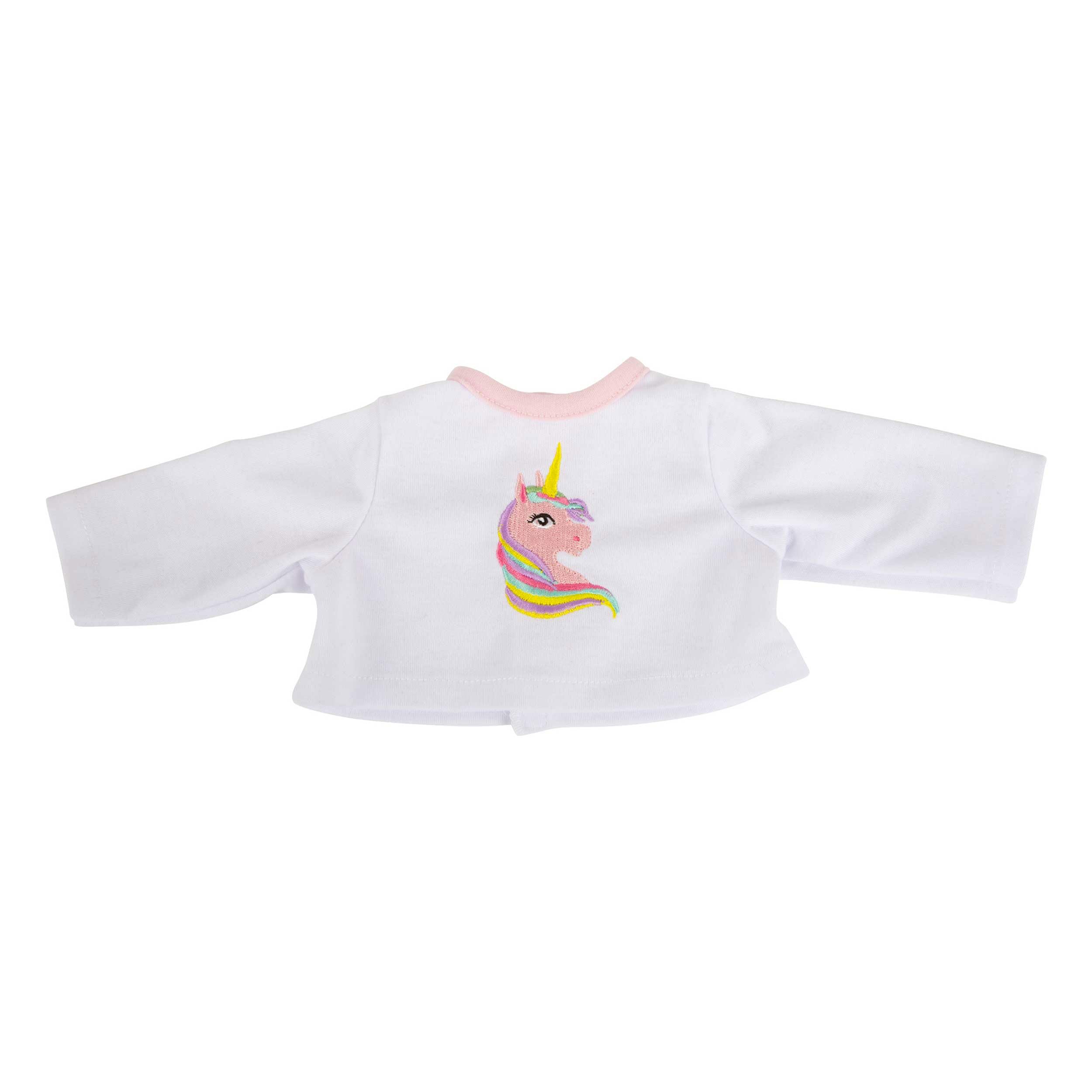 smallfoot 11780 vestiti bambole unicorno gonna tulle 35-42 cm