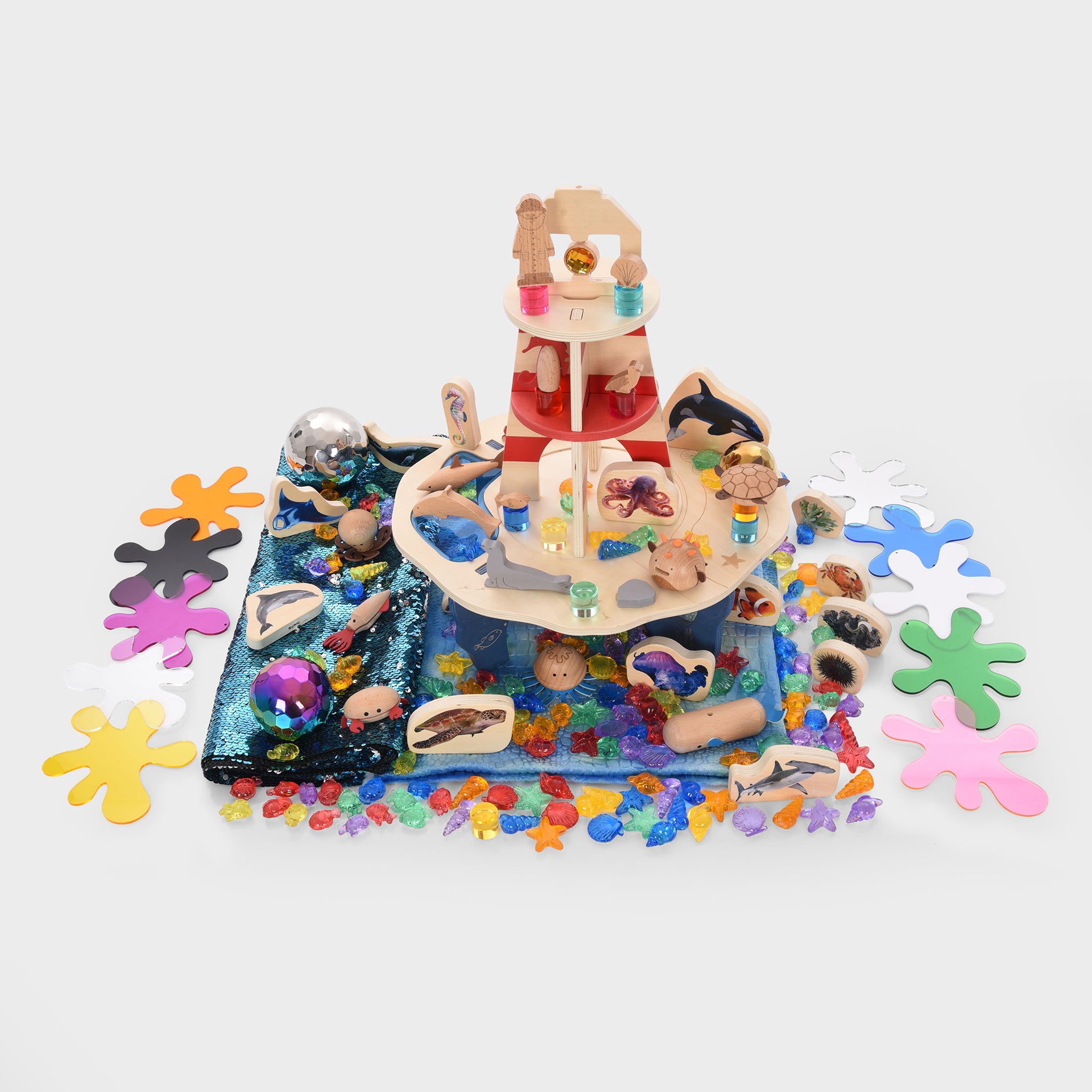 Tickit Lighthouse set piccolo mondo marino faro