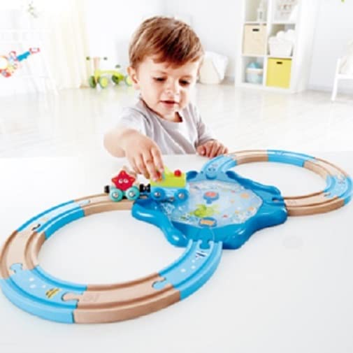 Hape E3827 My First Railway treni legno 8 pezzi