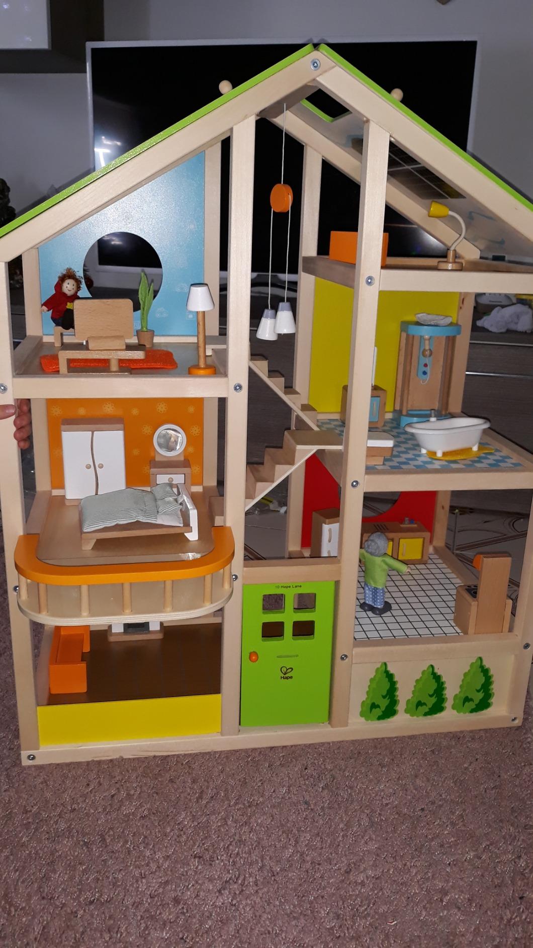 Hape E3401 Casa 4 Stagioni casa bambole legno arredata