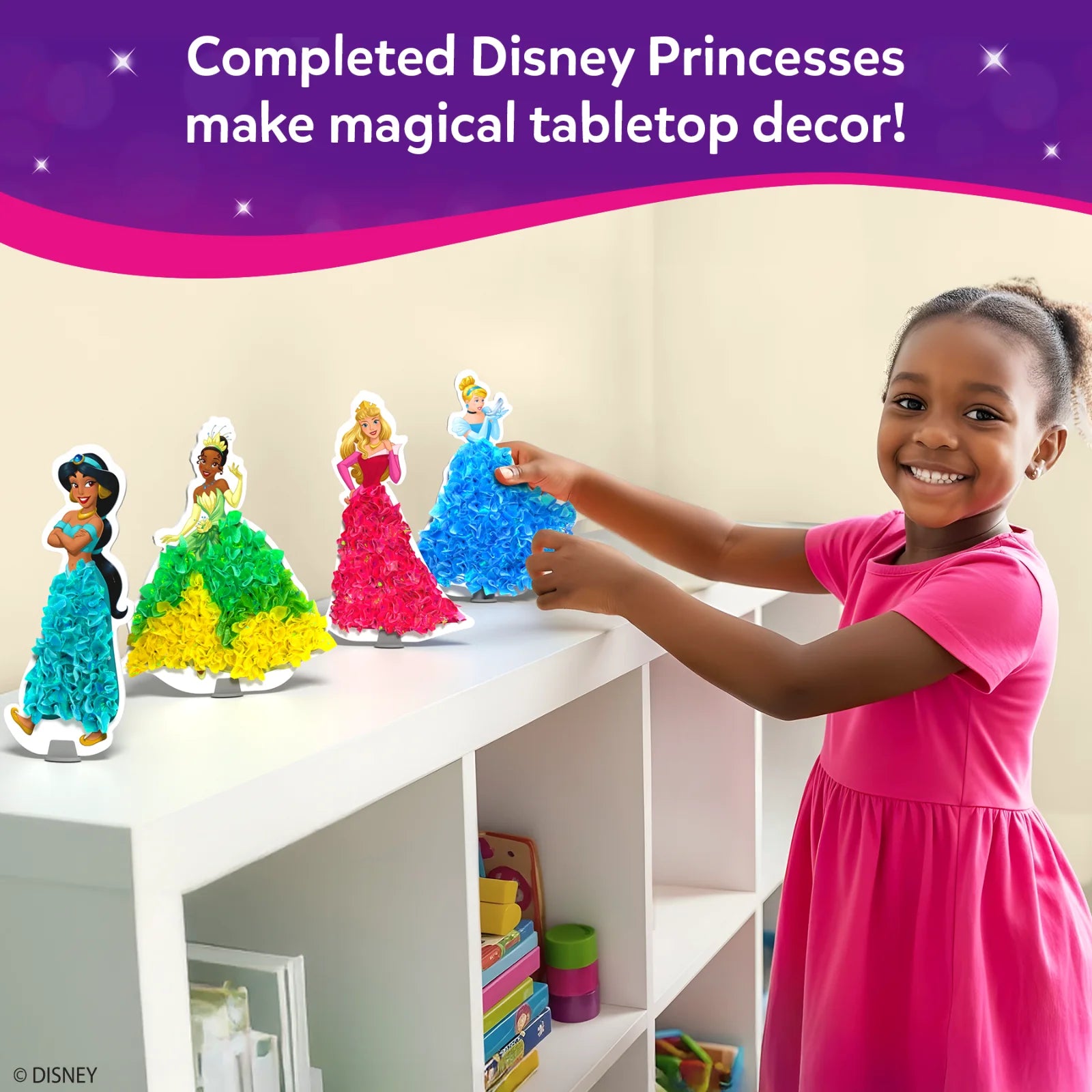 Skillmatics Poke-in Art Disney Princess kit creativo 4-9 anni