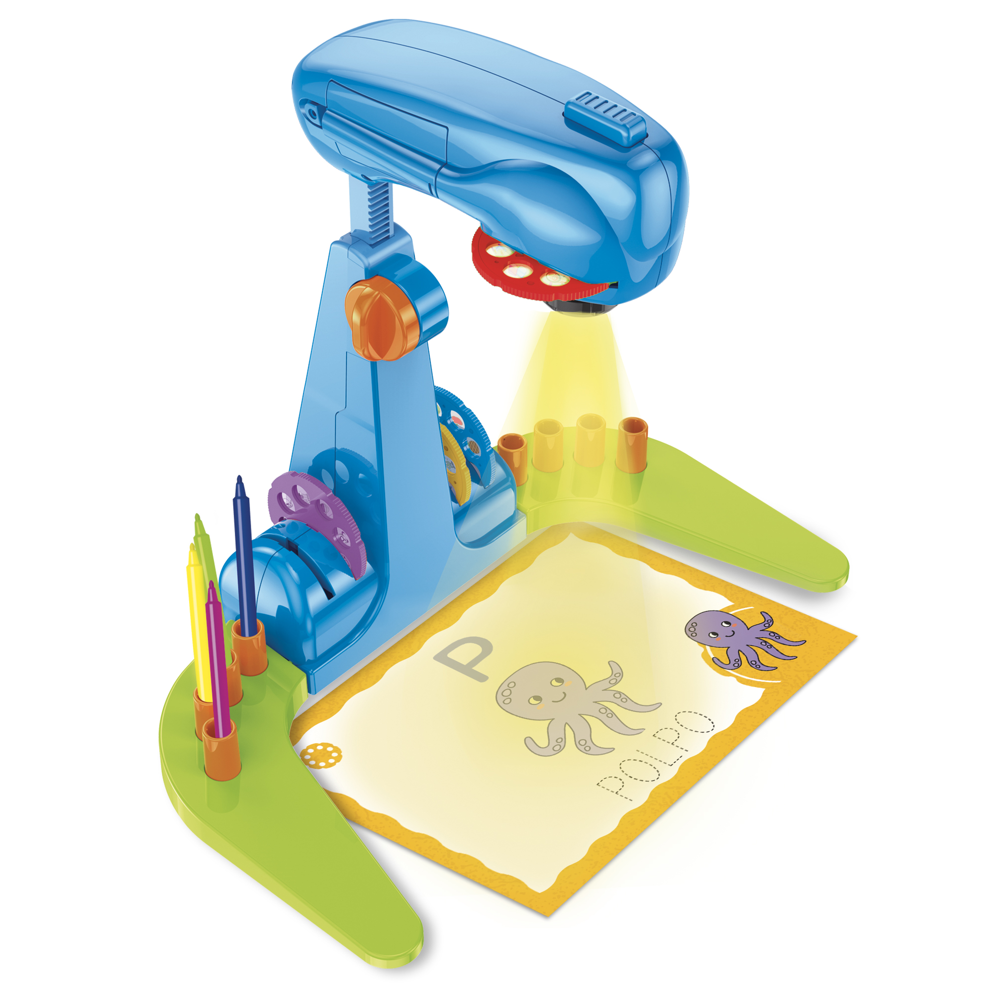 Lisciani Carotina Proiettore Led Scuola di Scrittura gioco educativo