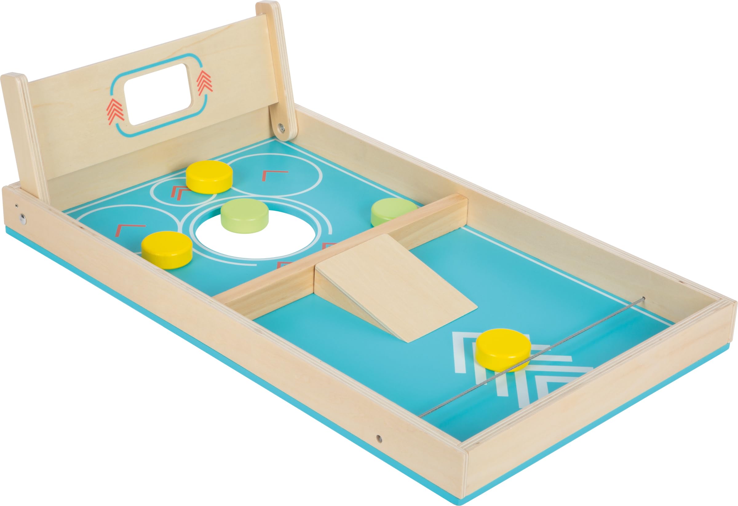 smallfoot Active 12481 gioco cornhole sling puck legno 2in1